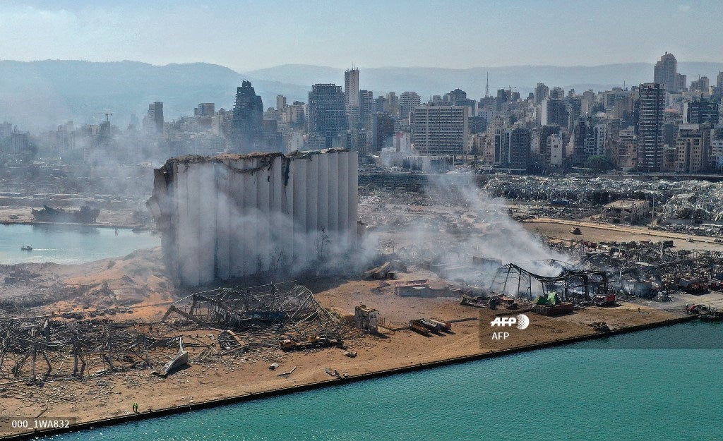 Explosión en Beirut