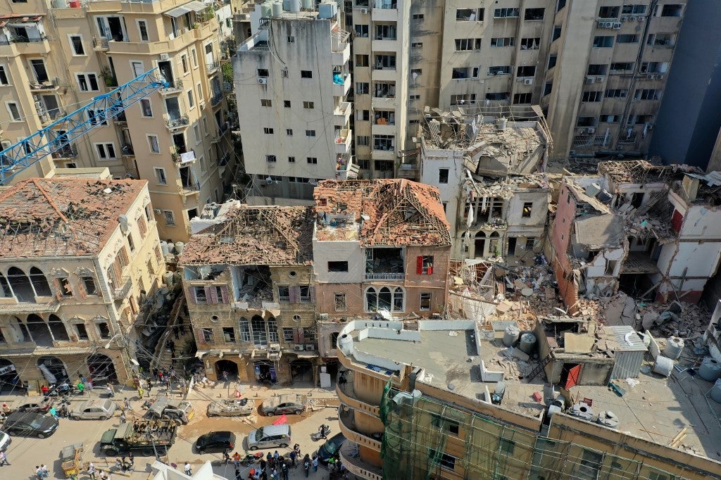Explosión en Beirut