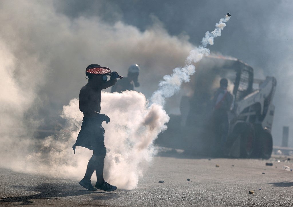 Protesta en Beirut