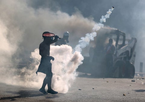 Protesta en Beirut