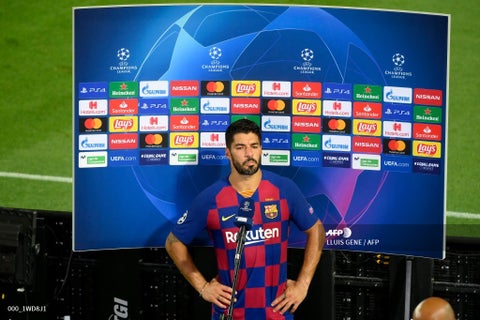 Luis Suárez, delantero de Barcelona