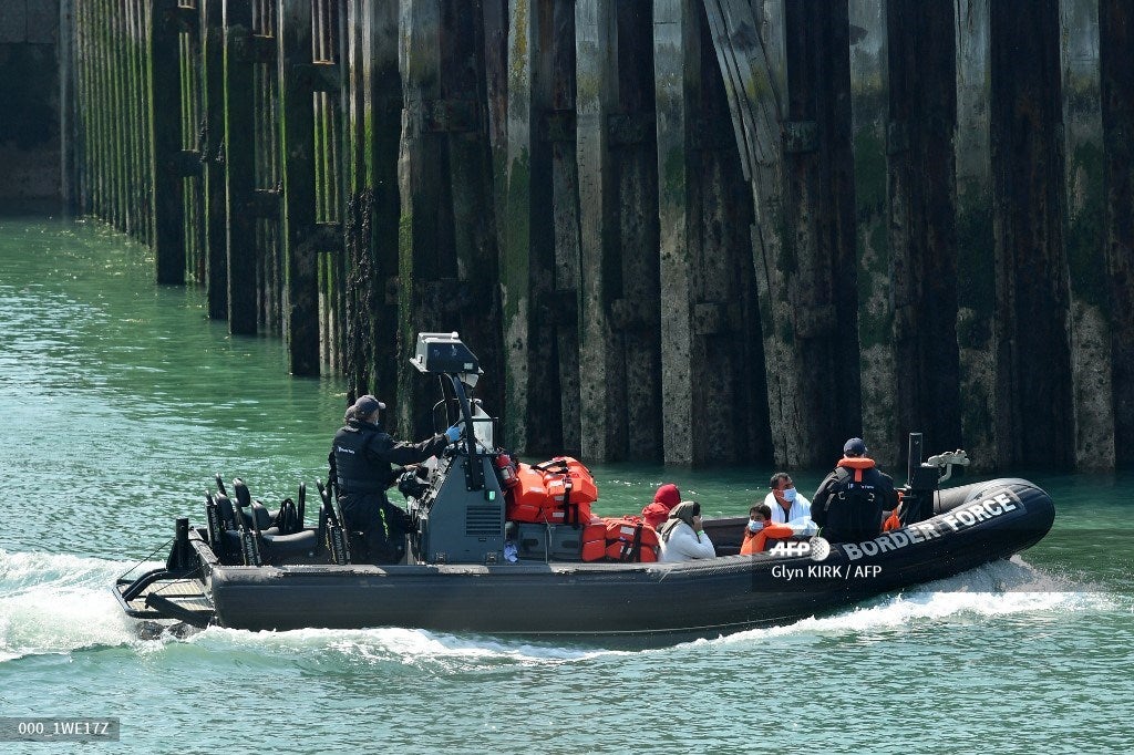 Rescate de inmigrantes