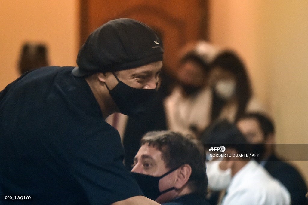 Ronaldinho en libertad