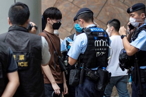 policia hong kong