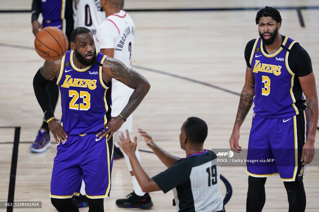 Lebron James, Lakers
