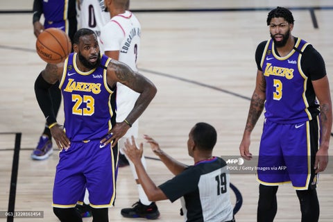 Lebron James, Lakers