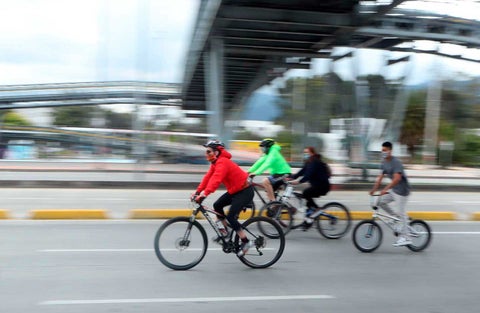 Ciclovía en Bogotá