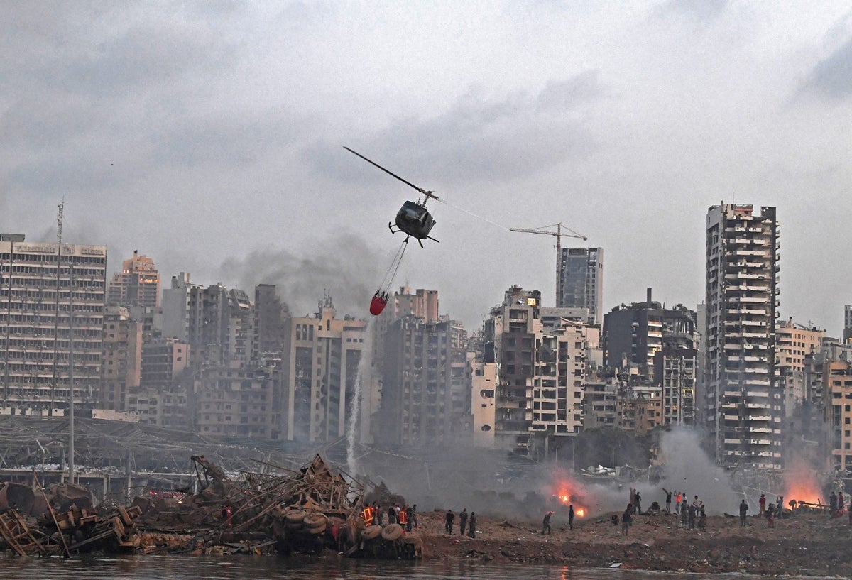 Explosión en Beirut, Líbano
