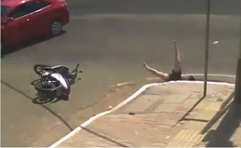 Accidente moto