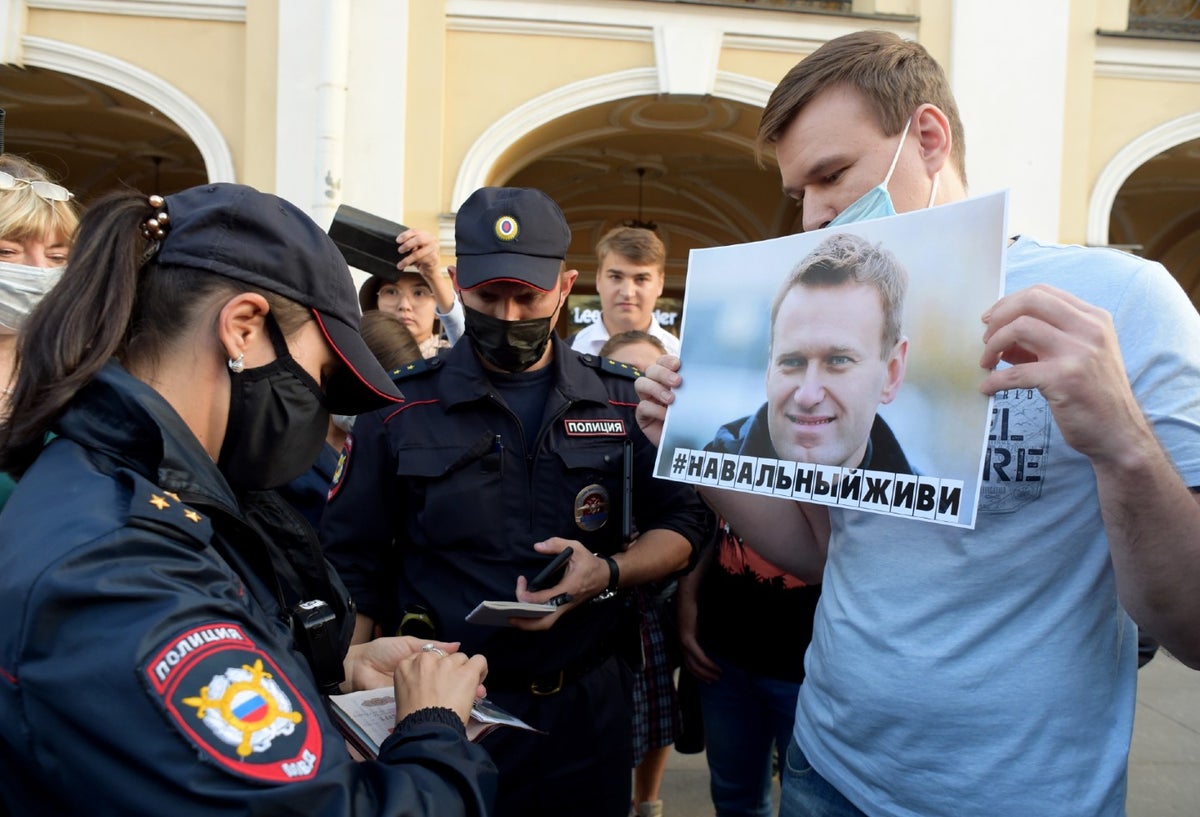 Alexéi Navalni, líder opositor ruso