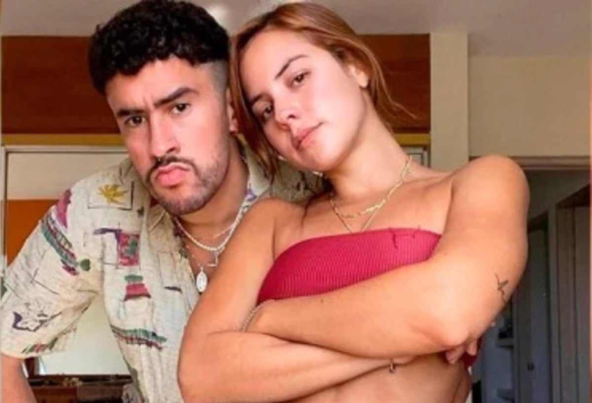 Bad Bunny y su novia