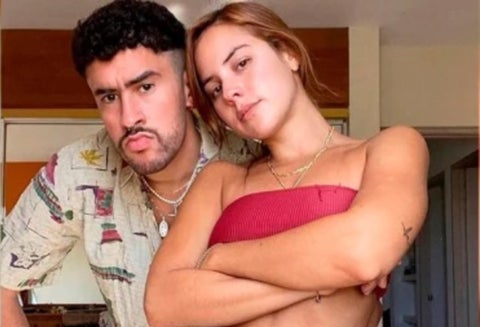 Bad Bunny y su novia