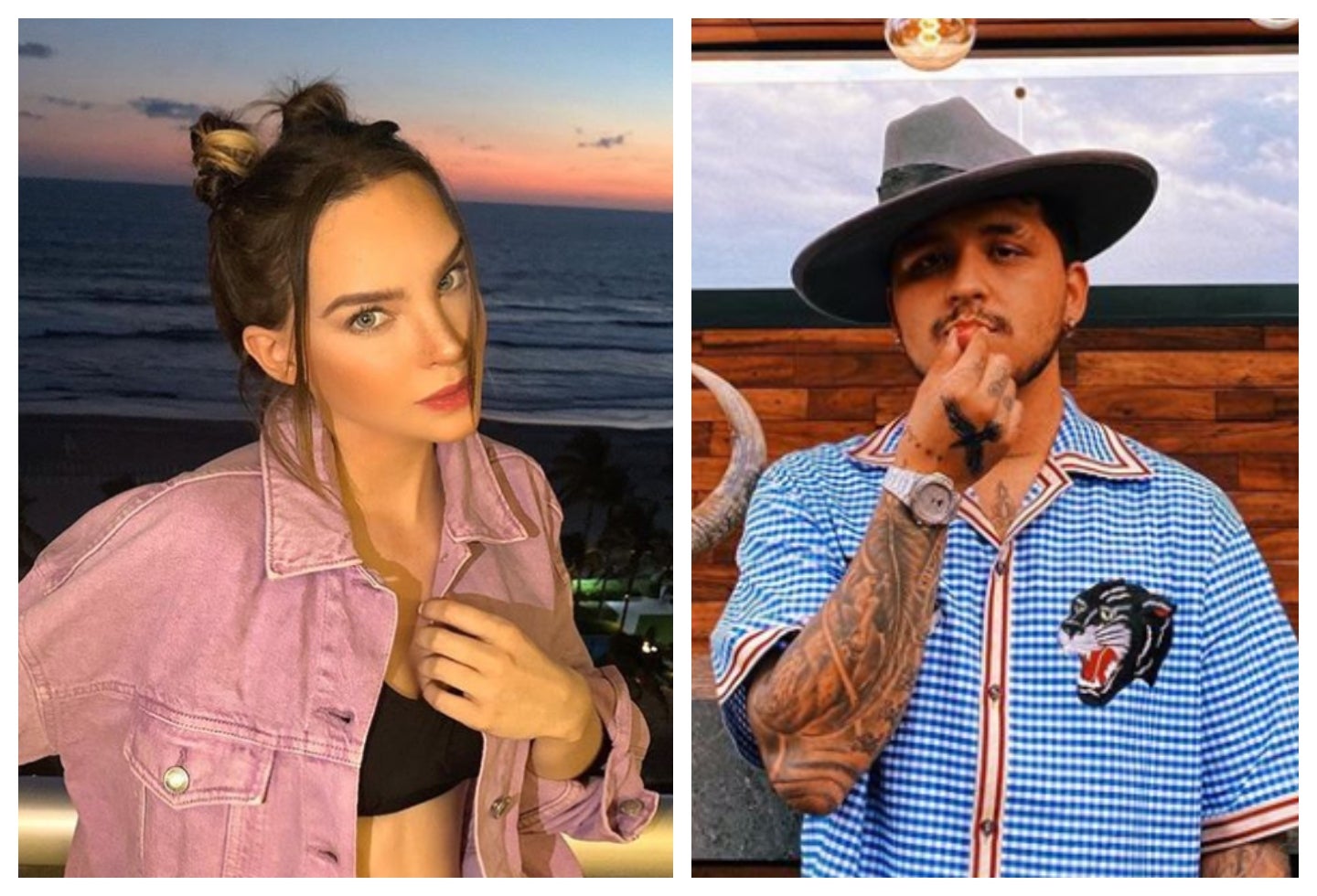 Belinda y Christian Nodal