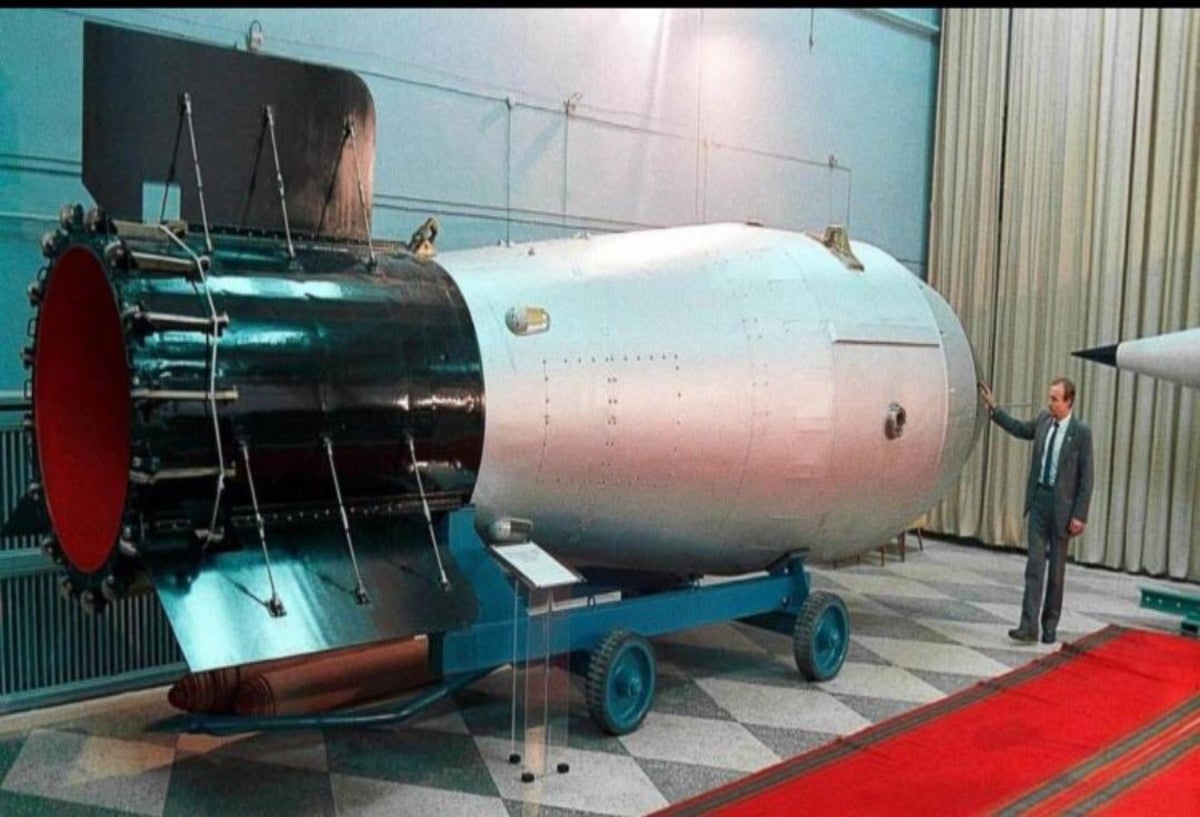 Bomba del Zar de rusia, el arma nuclear más poderosa de la historia