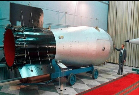 Bomba del Zar de rusia, el arma nuclear más poderosa de la historia