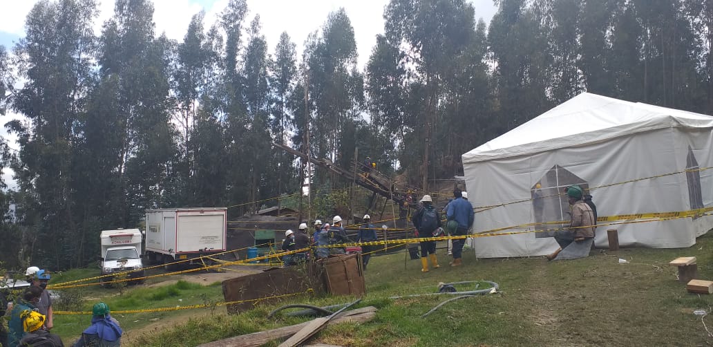 Mina Río Chiquito, vereda Morcá.
