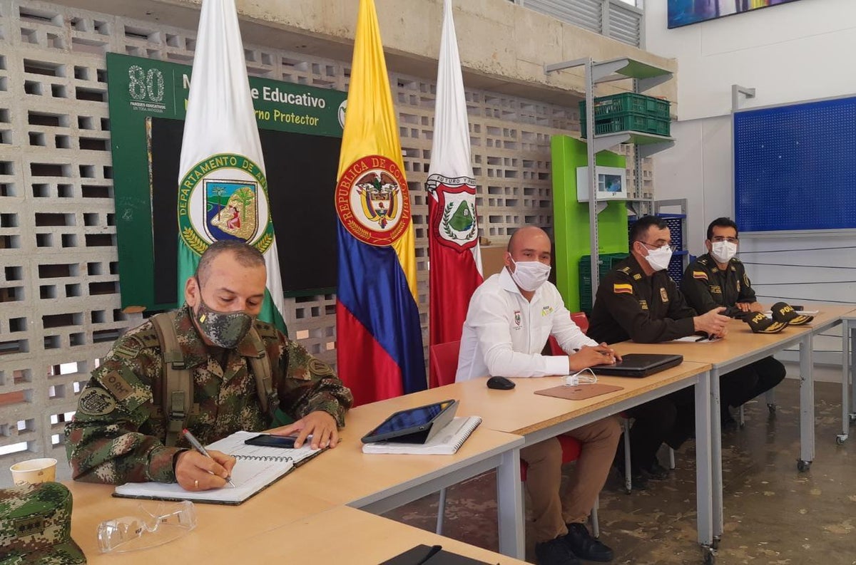 Consejo de seguridad en Venecia, Antioquia