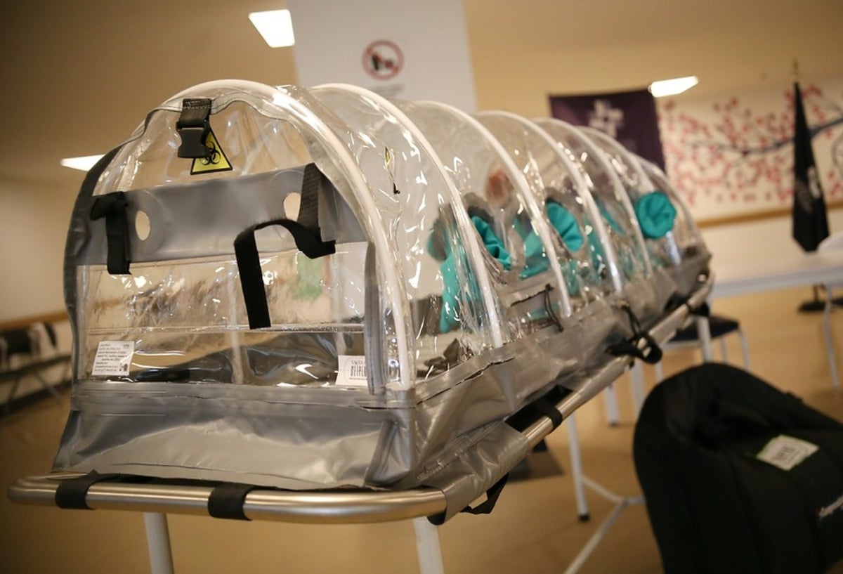 Cabinas para aislamiento de pacientes contagiados