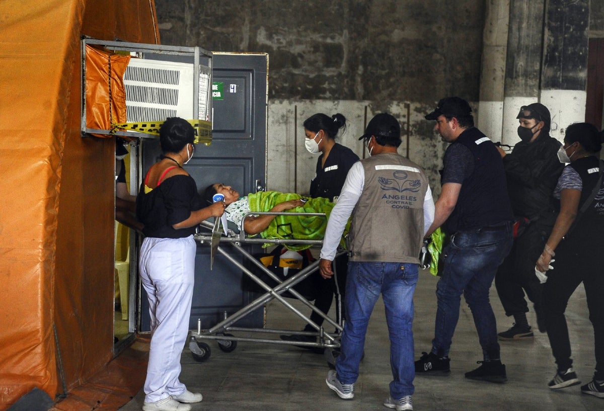 Coronavirus en Bolivia / pacientes contagiados