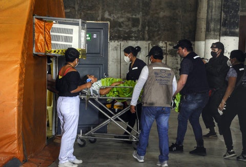 Coronavirus en Bolivia / pacientes contagiados