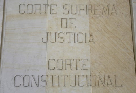 Corte Constitucional y Corte Suprema de Justicia