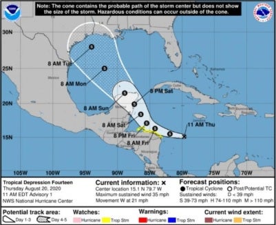 Depresión Tropical