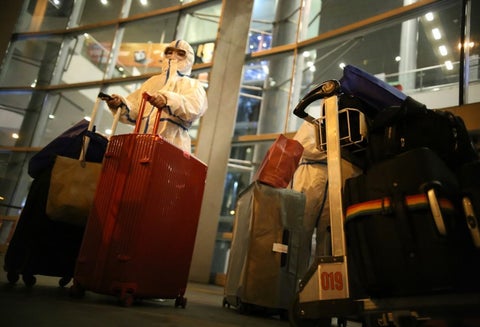 Aeropuerto El Dorado en plena pandemia