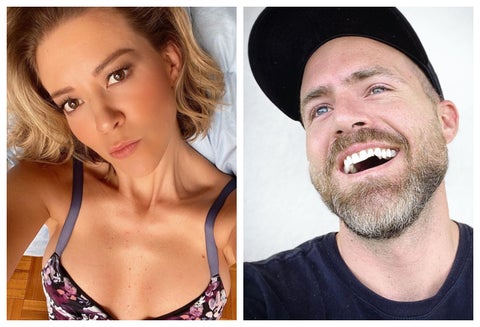 Fernanda Castillo y Erik Hayser