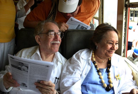 Gabriel García Márquez y Mercedes Barcha