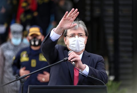 Carlos Holmes Trujillo, ministro de Defensa
