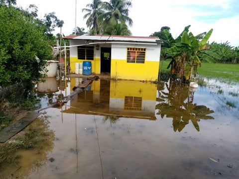 Las inundaciones son ocasionadas por el río Sinú.
