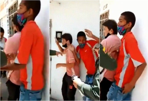 Ladrón venezolano le roba el celular a policía que evitada en linchamiento