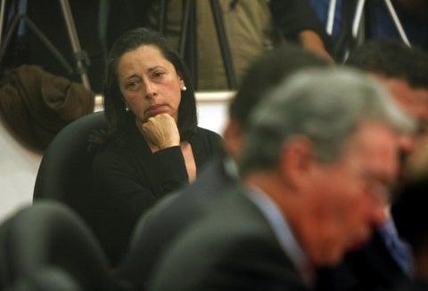 Lina María Moreno de Uribe y Álvaro Uribe