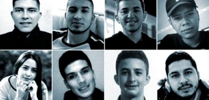 Estos son los rostros de algunas de las víctimas de las masacres que se han registrado en el último año en Colombia