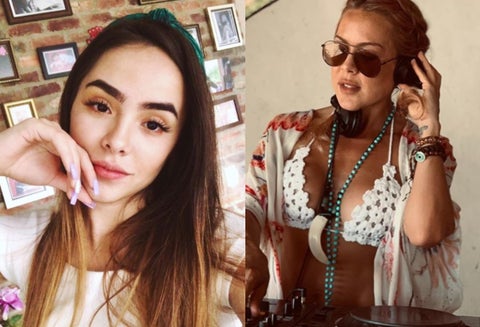 Natalia París y su hija Mariana