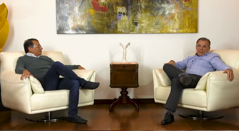 Gustavo Petro y Roy Barreras