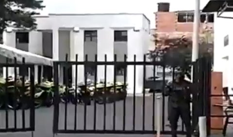 Policía en Usaquén