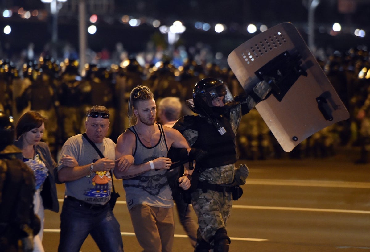 Protestas en Bielorrusia
