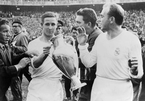 Real Madrid, cinco veces campeón de la Copa de Europa en los años 50