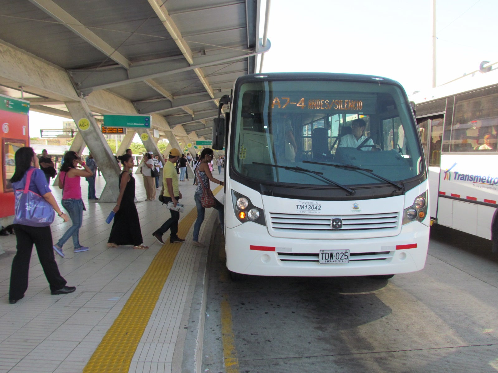 Los buses tienen actualmente una ocupación del 35 por ciento.