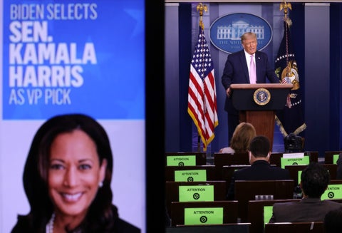 Kamala Harris, fórmula vicepresidencial de Joe Biden