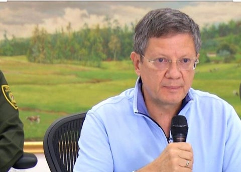 Luis Fernando Suárez Vélez, gobernador (e) de Antioquia.