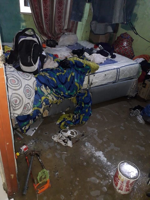 Casa de la mujer quemada en Cartagena