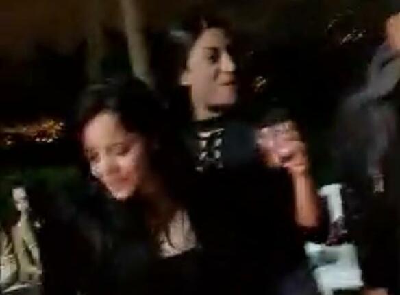 Foto tomada del video de la fiesta.