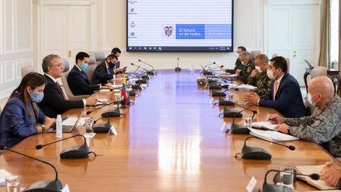consejo de seguridad con Duque