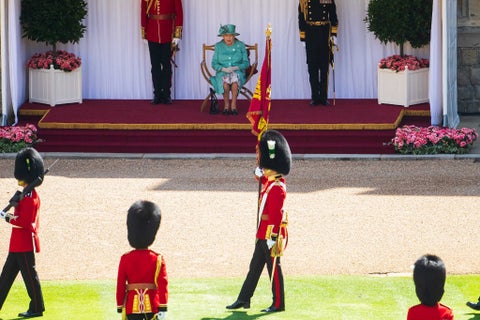 Guardias del castillo de Windsor