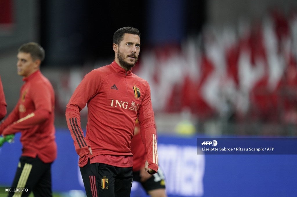 Eden Hazard, Bélgica