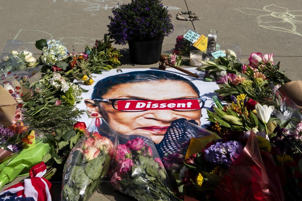 Homenaje a Ruth Bader Ginsburg