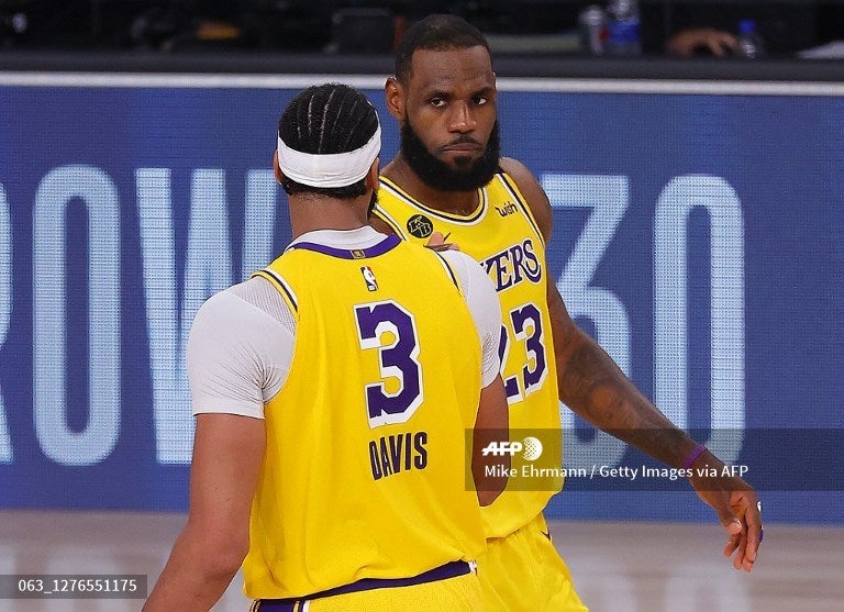 LeBron James, figura de los Lakers