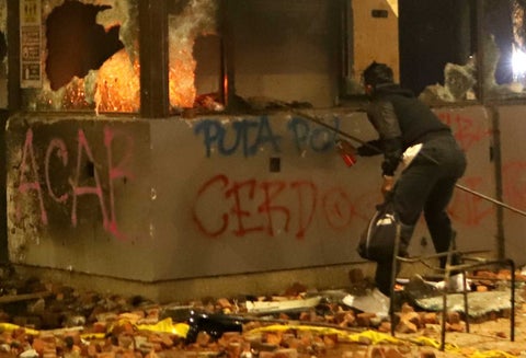 Violentas protestas en Bogotá por muerte de Javier Ordóñez